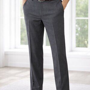 Eddie Bauer Men’s Gray Wool Dress Pants Slacks Business Casual